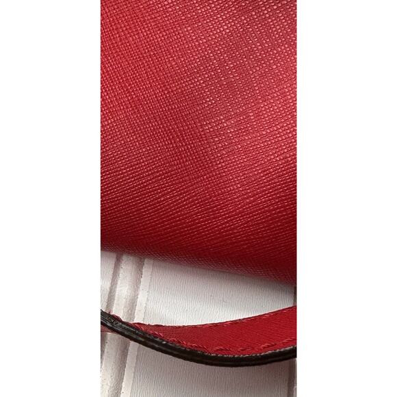 Michael Kors Red Hamilton Handbag - Picture 11 of 16